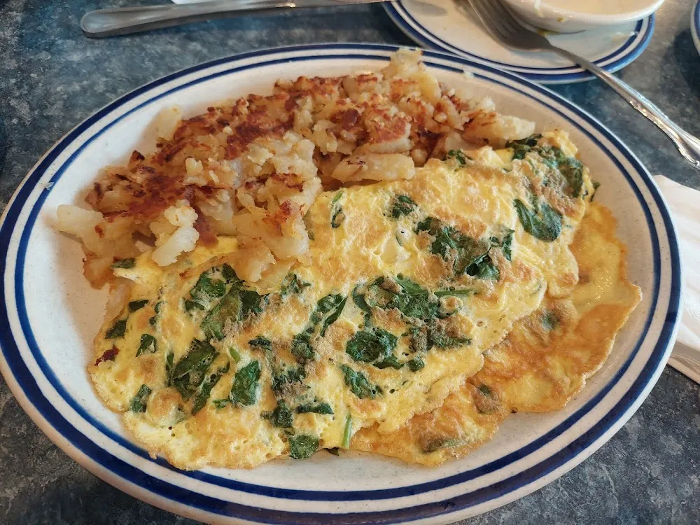 Spinach and Mozzarella Home Fries